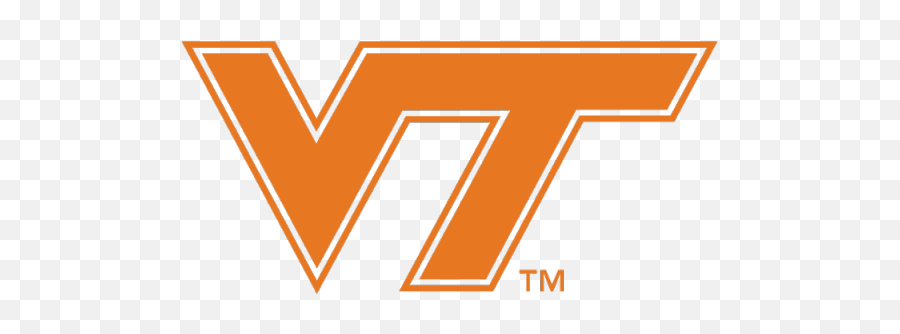 Download Athletics Vt Logo Orange On - Orange Virginia Tech Logo Emoji,Virginia Tech Logo