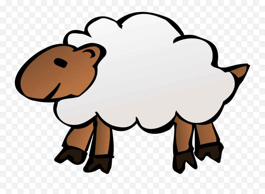Goat Clipart Sheep Goat Sheep - Sheep Transparent Clipart Emoji,Goat Clipart