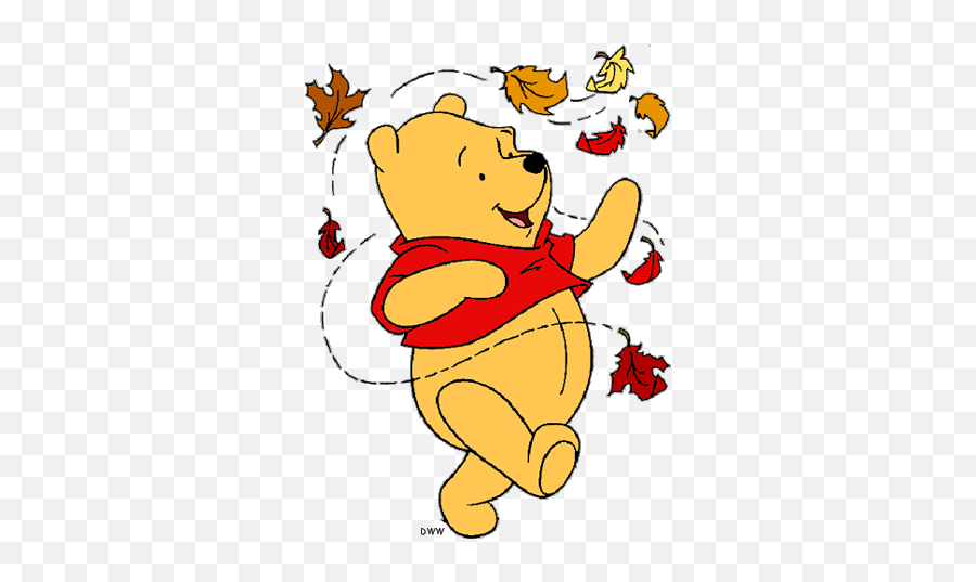 Download Fall Leaves Fall Autumn Leaves Png Images Clipart - Winnie The Pooh Fall Clipart Emoji,Fall Leaves Png