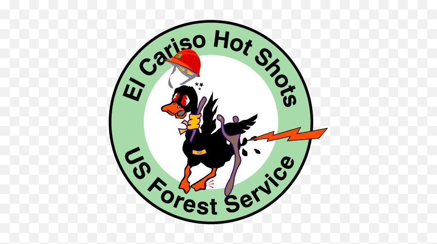El Cariso Hot Shot Crew Logo - Hotshot Crew Patch Emoji,Crew Logo