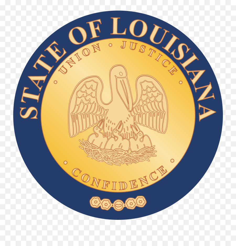 Louisiana State Seal Cufflinks Of Clip Art - Icon Harry Fisher House Foundation Emoji,Louisiana Clipart
