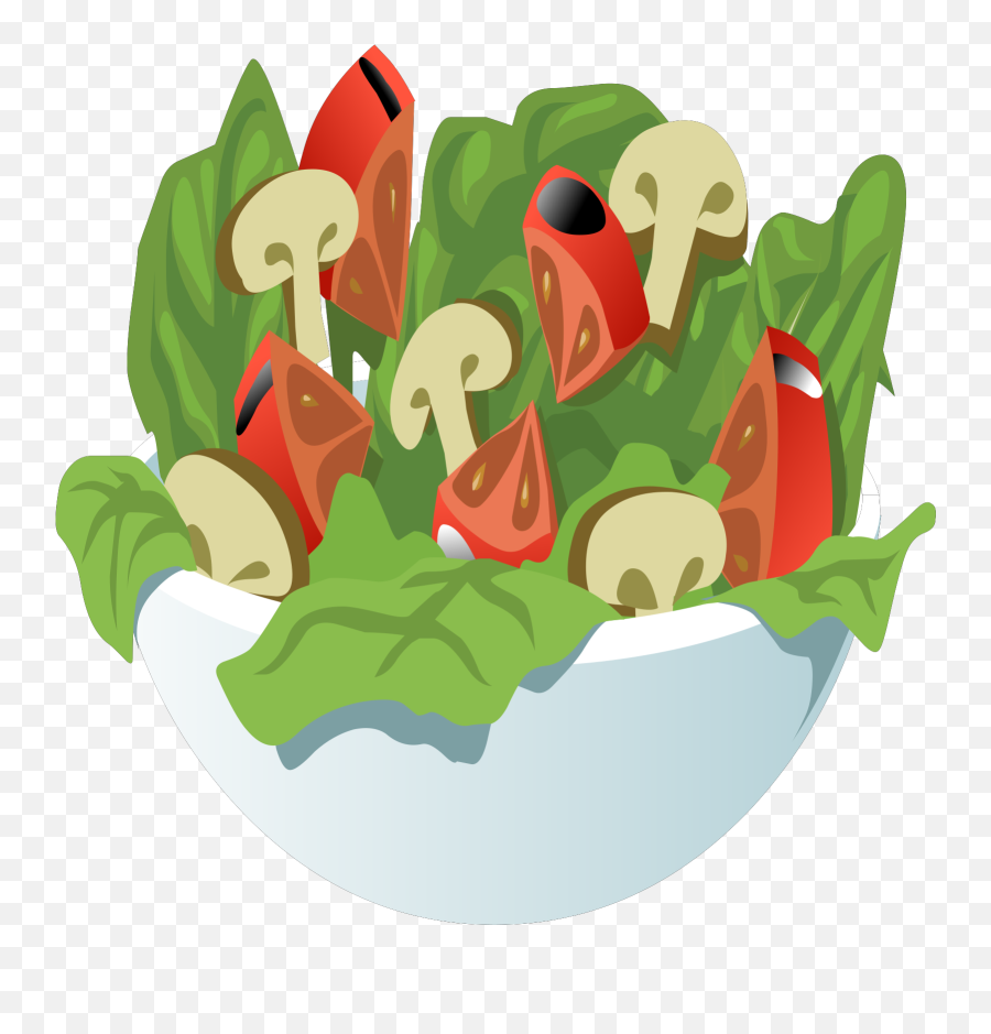 Big Salad Svg Vector Big Salad Clip Art - Svg Clipart Transparent Background Salad Clip Art Emoji,Salad Clipart