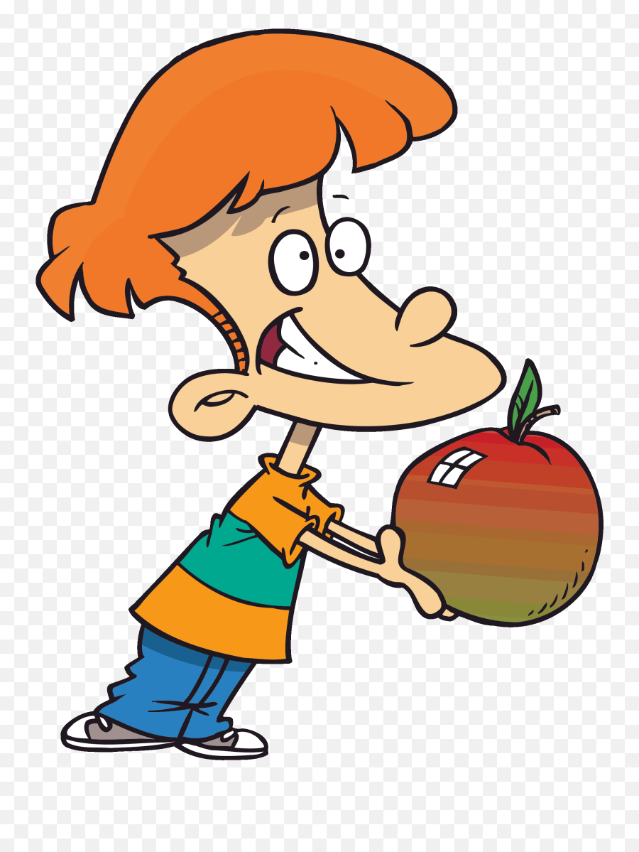 Library Of Girl Eating Apple Svg Royalty Free Library Png - Clipart Boy Picking An Apple Png Emoji,Eating Clipart