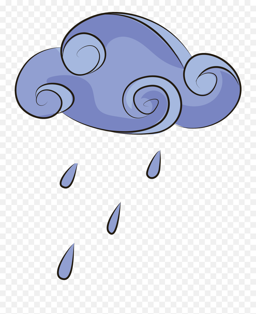 Rainy Cloud Clipart - Dot Emoji,Cloud Clipart