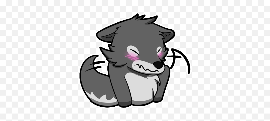 Darkwolf Darkwolfsilver Twitter Emoji,Cute Werewolf Clipart