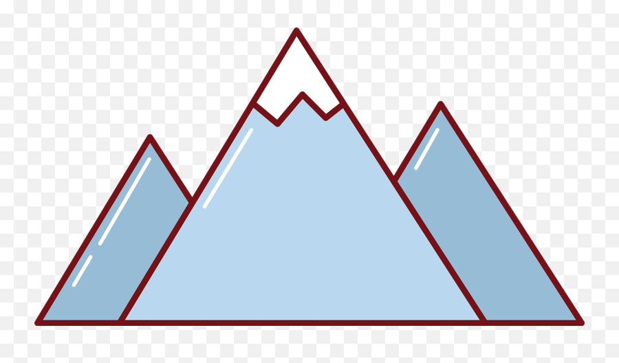 Mountain Clipart - Vertical Emoji,Mountain Clipart