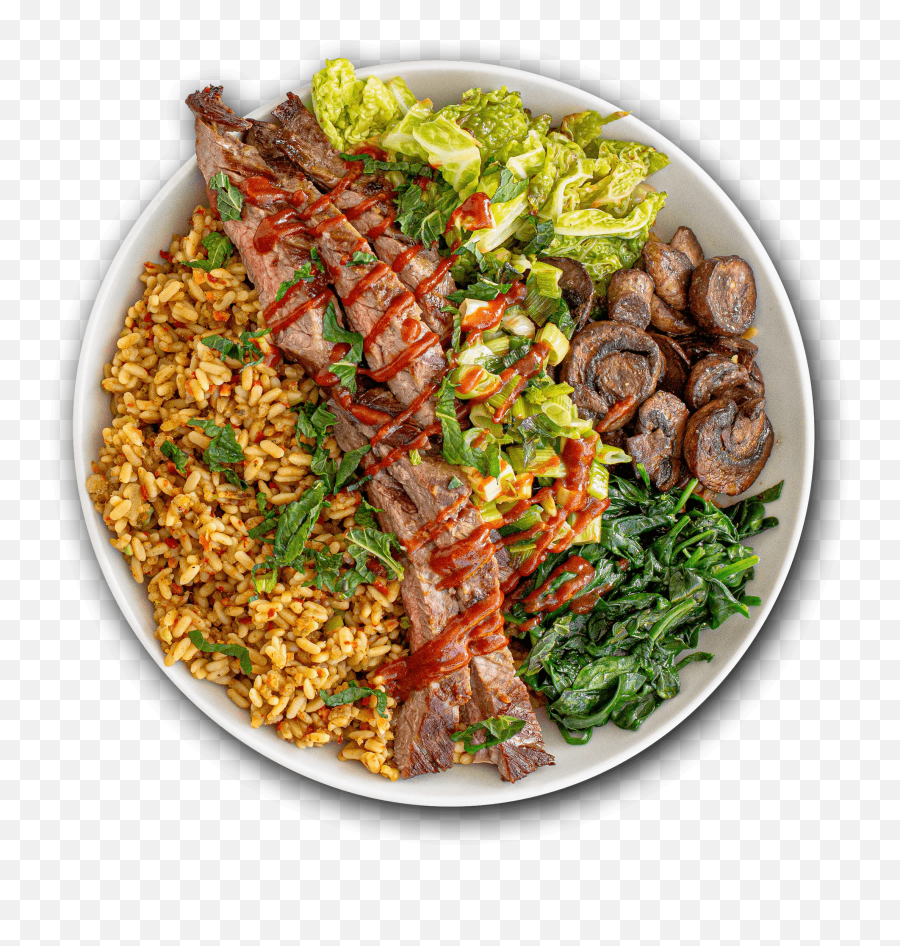 Steak Fried Rice Bowl - Rightrice Emoji,Rice Bowl Png