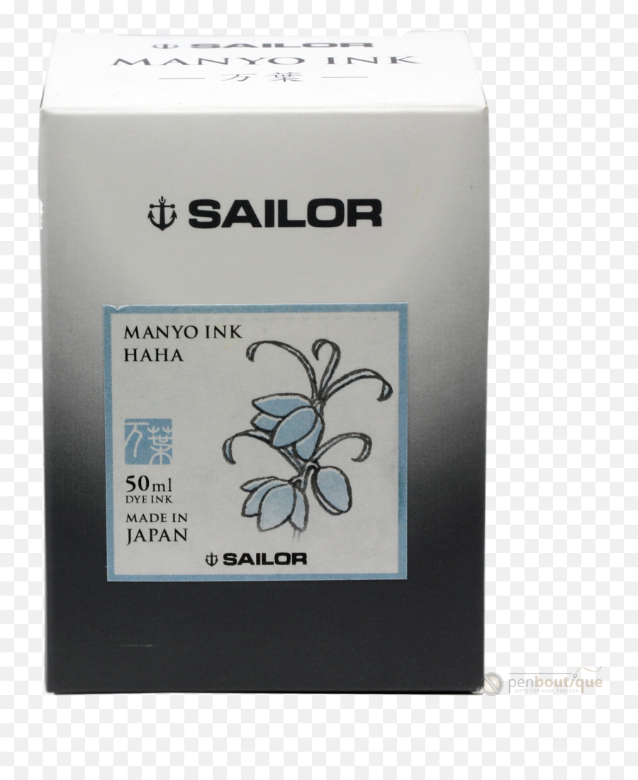 Sailor Manyo Ink Bottle - Haha 50ml U2013 Pen Boutique Ltd Emoji,Haha Png