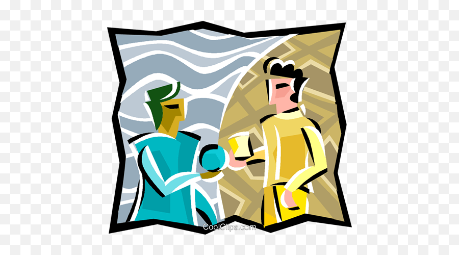 Two People Exchanging Ideas Royalty Free Vector Clip Art Emoji,Two People Clipart