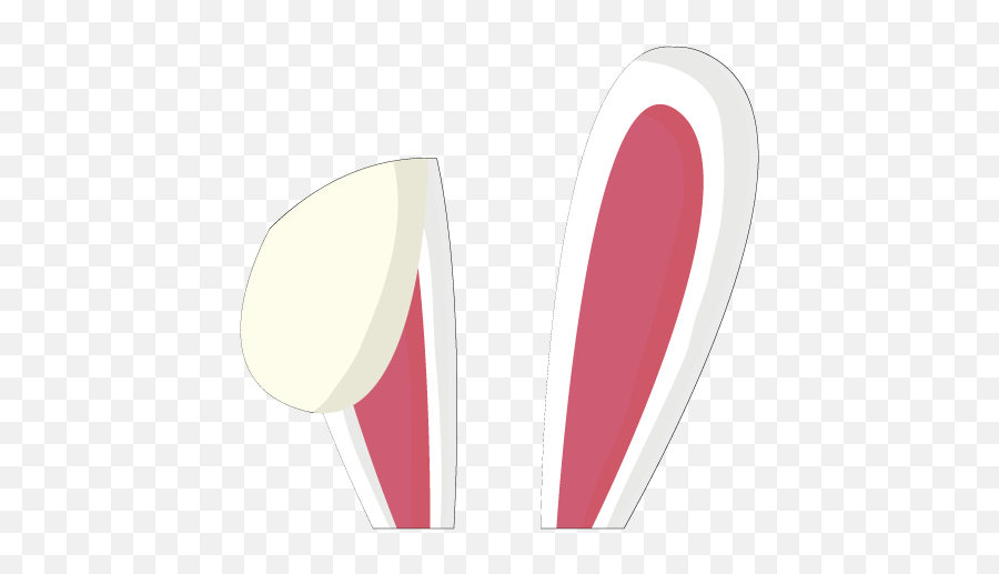 Ears - White Transparent Bunny Ears Emoji,Ears Clipart