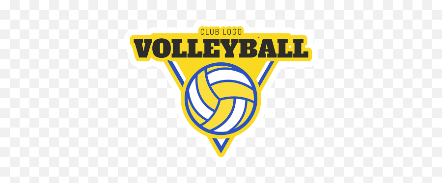 Download Png Volleyball Team - Volleyball Team Logos Png Emoji,Volleyball Logo
