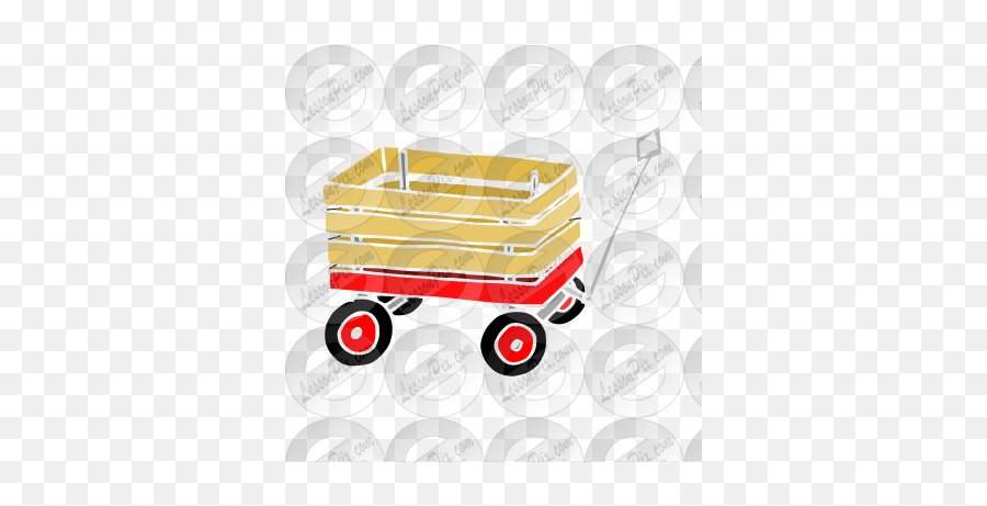 Wagon Stencil For Classroom Therapy Use - Great Wagon Clipart Empty Emoji,Wagon Clipart