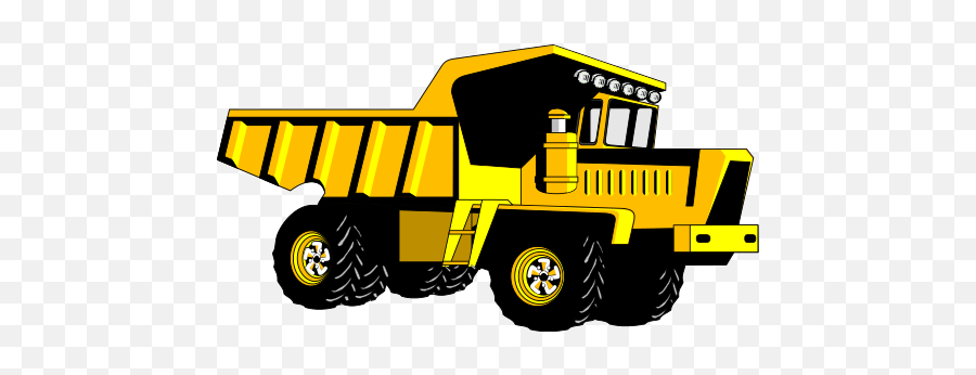 Truck Clipart Free Clipart Images 6 Clipartcow - Clipartix Heavy Equipment Vector Png Emoji,Moving Truck Clipart