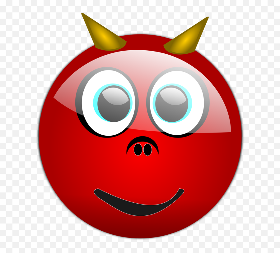 Download Devil Demon Happy Emoticon - Husband Hindi Jokes On Wife Emoji,Devil Emoji Transparent