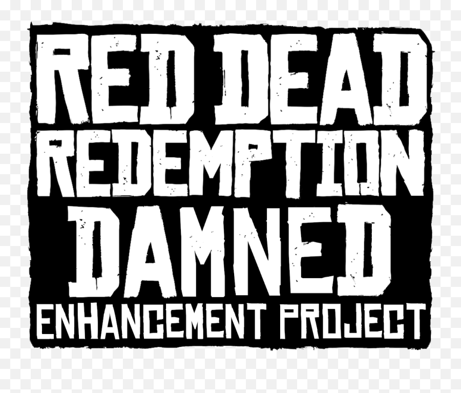 Red Dead Redemption Logo Png - Red Dead Redemption Damned Enhancement Emoji,Red Rectangle Png
