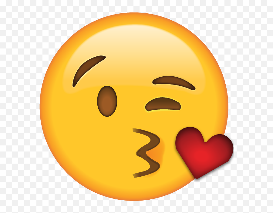Apple Emoji Faces Emoji Pictures - Blow Kiss Emoji,Emoji Transparent