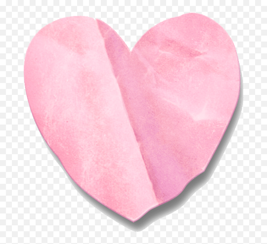 Paper Heart Cheek Blush Cute Kawaii - Girly Emoji,Kawaii Heart Png