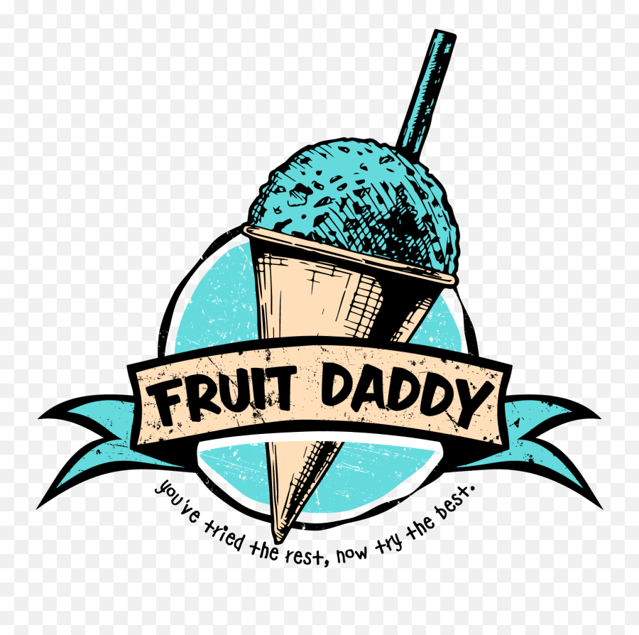 Fresas Con Crema Raspados Antojitos Fruit Daddy - Language Emoji,Logo Daddy
