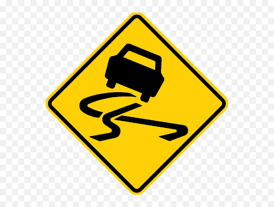 Fileaustralia And New Zealand Slippery Road Surface Sign - Non Verbal Communication Road Signs Emoji,Road Png