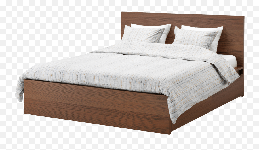 Modern Wooden Bed Transparent Png - Bed Png Emoji,Bed Png