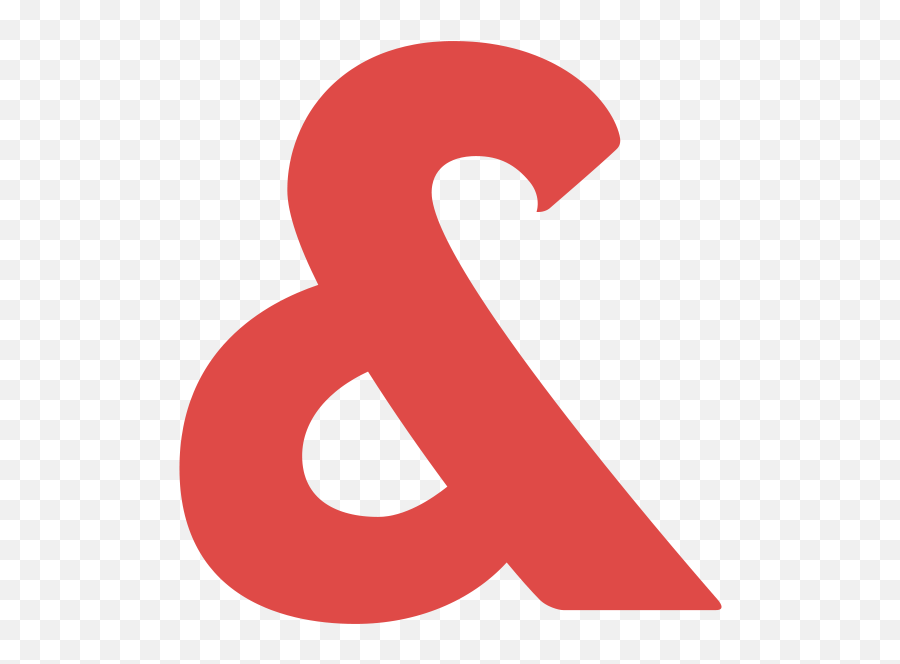 Daily Ligature Ampersand Logo Letter Form Ligature Emoji,Ampersand Logo