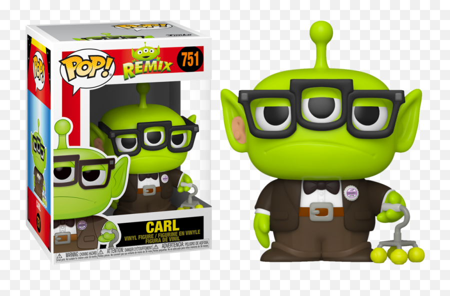 Funko Pop Disney Pixar - Alien As Carl U2013 Tomu0027s Model Emoji,Pixar Png