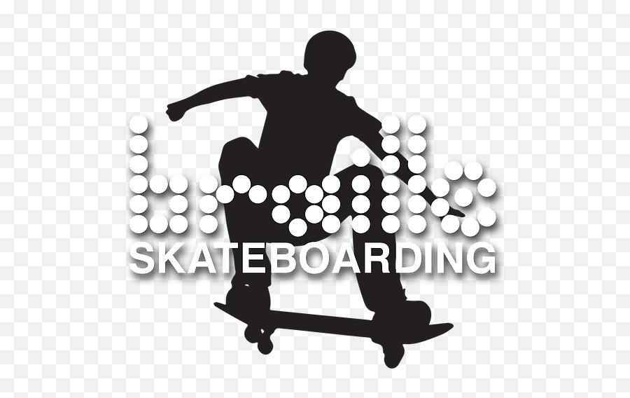 Braille Skateboarding Bonkers Toys - Transparent Braille Skateboarding Logo Emoji,Skateboard Png