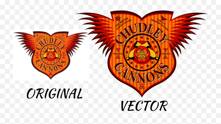 Vector Tracing - Chudley Cannons Png Emoji,Illustrator Logo