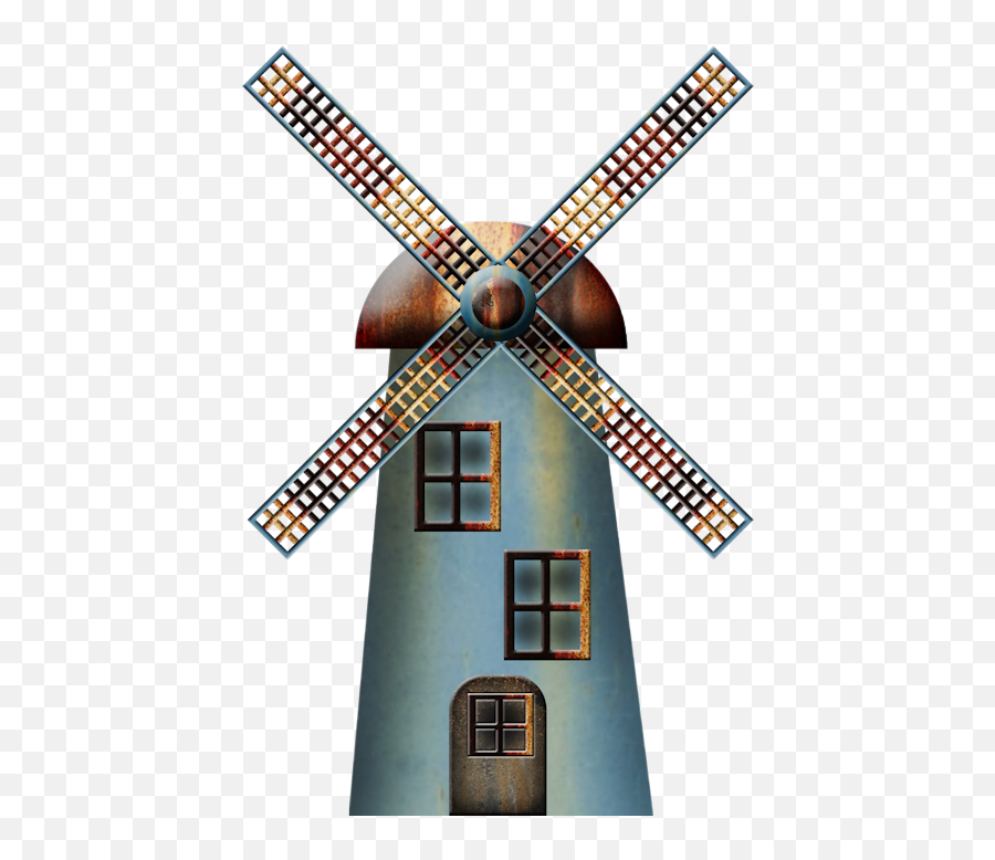 Edificios Png - Moulin Png Emoji,Windmill Clipart