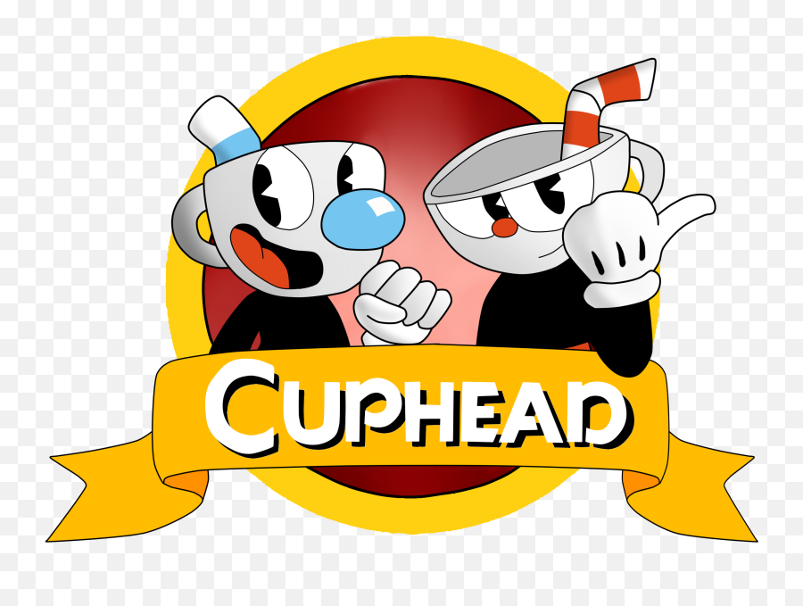 Logo For Cuphead - Cup Head Logo Png Emoji,Cuphead Logo