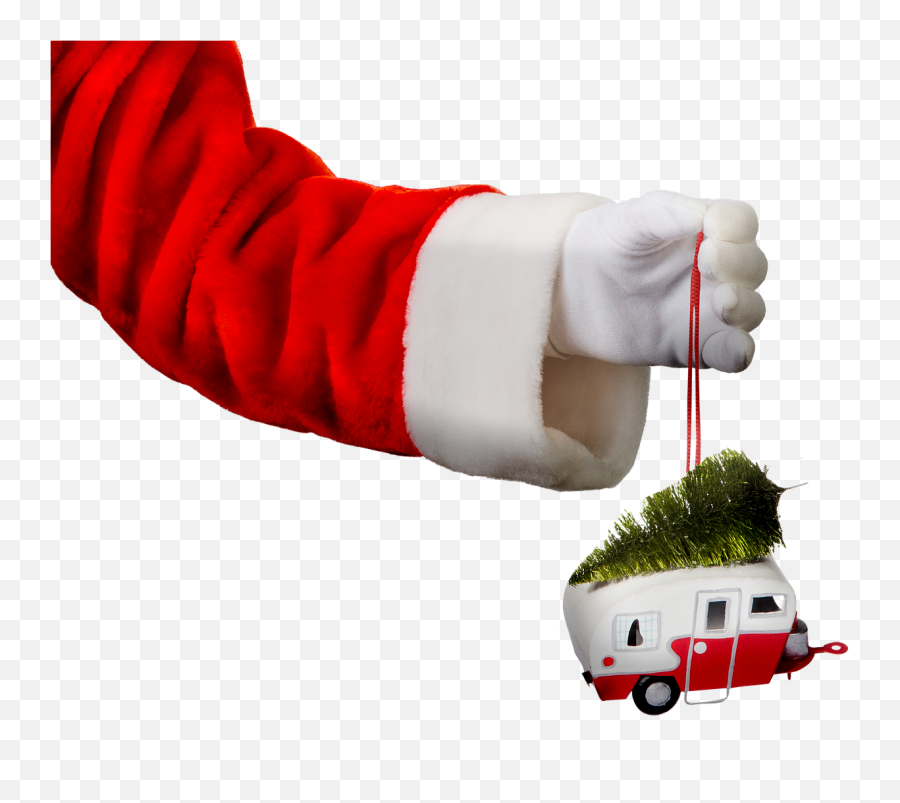 Santa Claus Arm Ornament - Fist Emoji,Arm Png