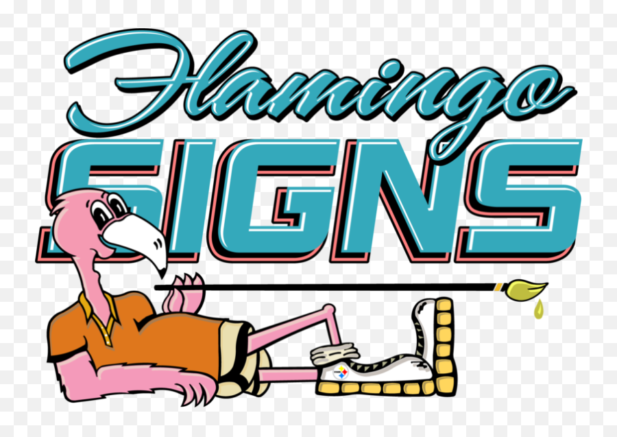 Flamingo Signs - Language Emoji,Flamingo Logo