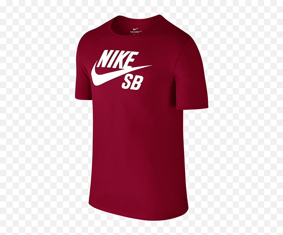 Koszulka Nike Sb Logo T - Shirt Red Crush White Nike Sb Emoji,Nike Sb Logo