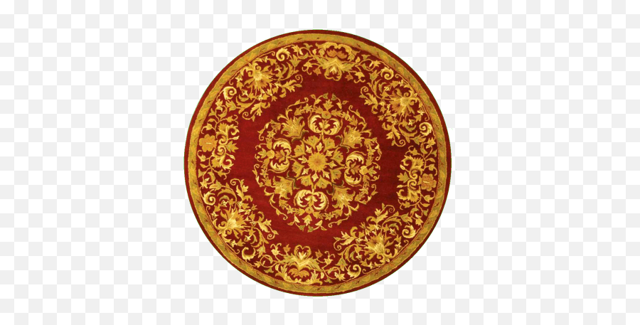 Round Red New Gold Carpet Png - 2974 Transparentpng Floor Carpet Round Png Emoji,Gold Circle Png