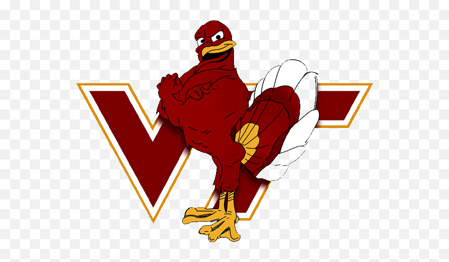 Virginia Tech Hokies Alternate Logo - Virginia Tech Hokies Logo Emoji,Virginia Tech Logo