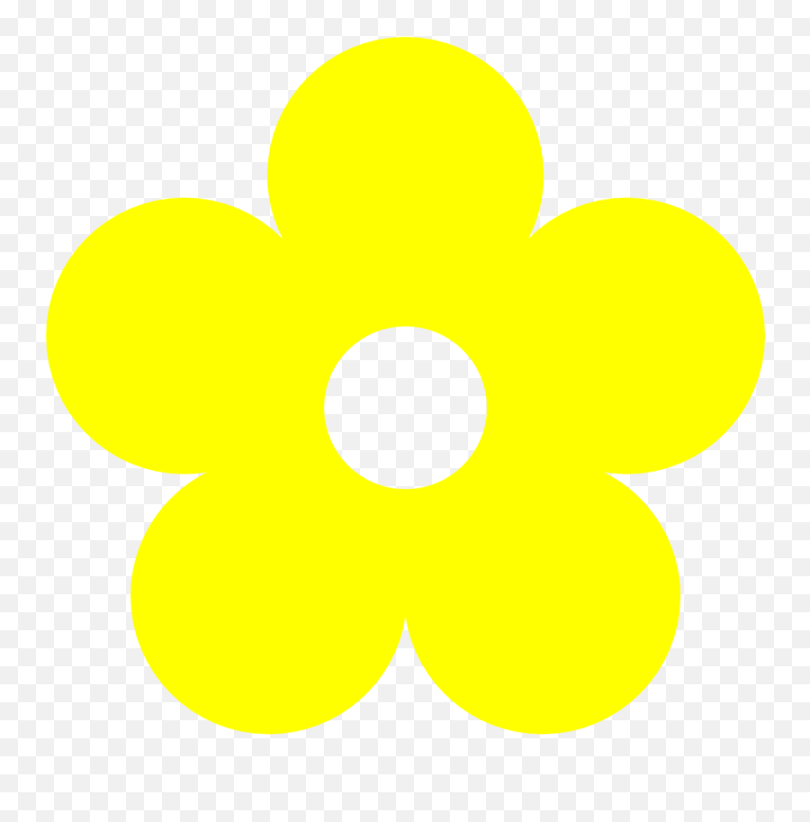 Free Yellow Flower Clipart Png Images - O Kan Do Emoji,Yellow Clipart