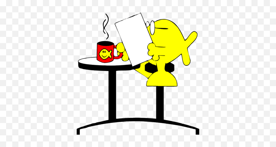 Image Download Coffee Break Christartcom - Fish And Coffee Cartoon Emoji,Break Clipart