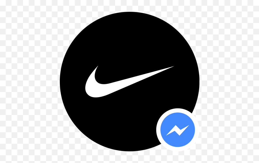 Download Chatbots Icon Nike - Nike Logo Png Circle Emoji,Logo Circle Png