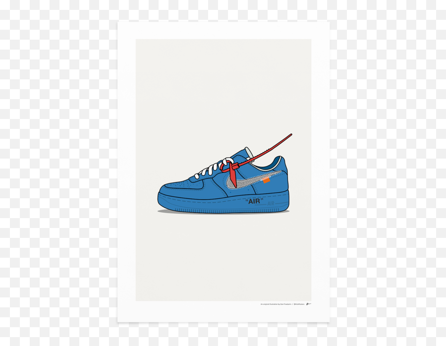 Cool Nike Air Force 1 Wallpaper - Otaku Wallpaper Air Force 1 Off White Poster Emoji,Skate Logo Wallpapers