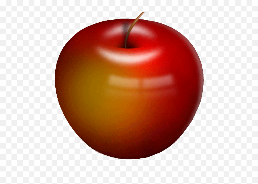 Apple Clipart No Background - Clip Art Library Apple Gif Emoji,Red Apple Clipart