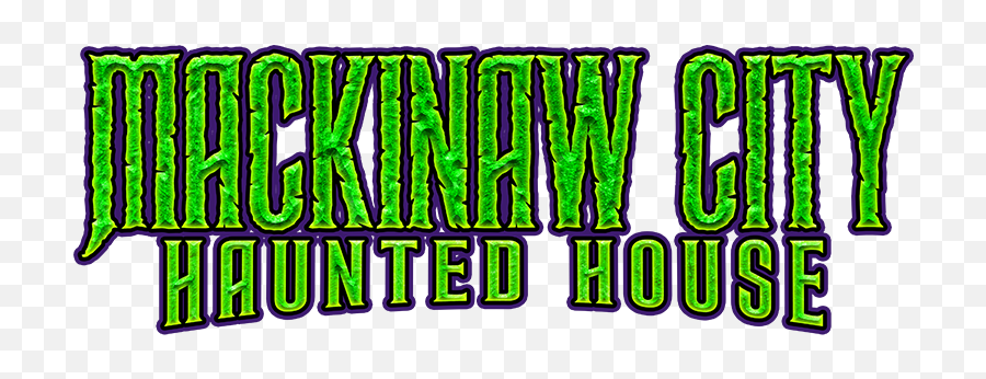 Mackinaw City Haunted House In Mackinaw Emoji,Haunted Mansion Logo