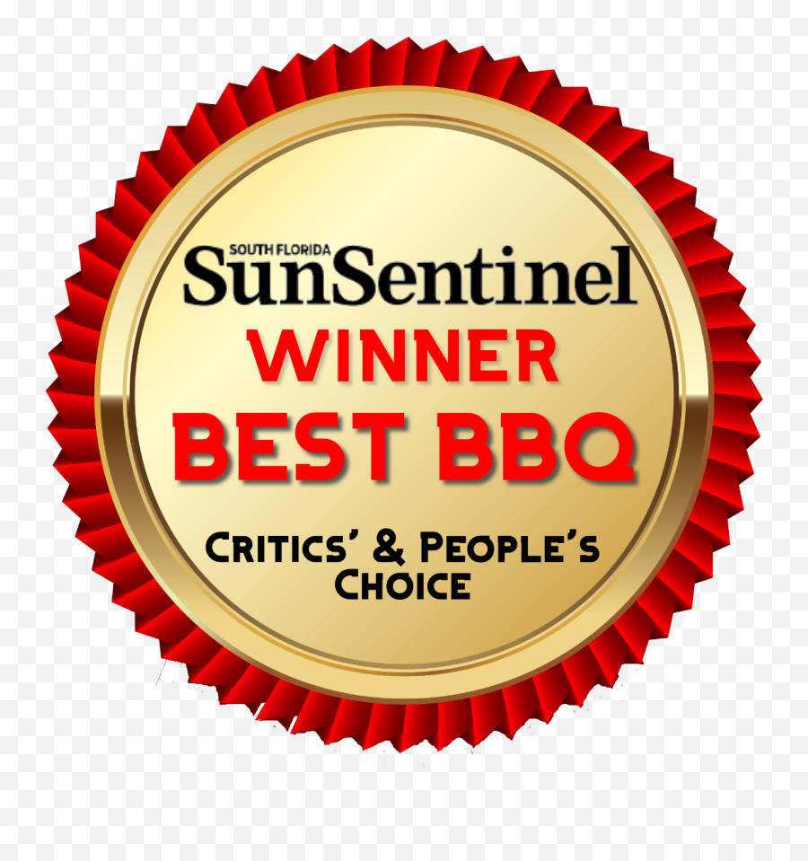 Smoke Bbq Restaurant U0026 Catering U2014 Boca Raton And Fort - Red Golden Ribbon Png Emoji,Sun Sentinel Logo
