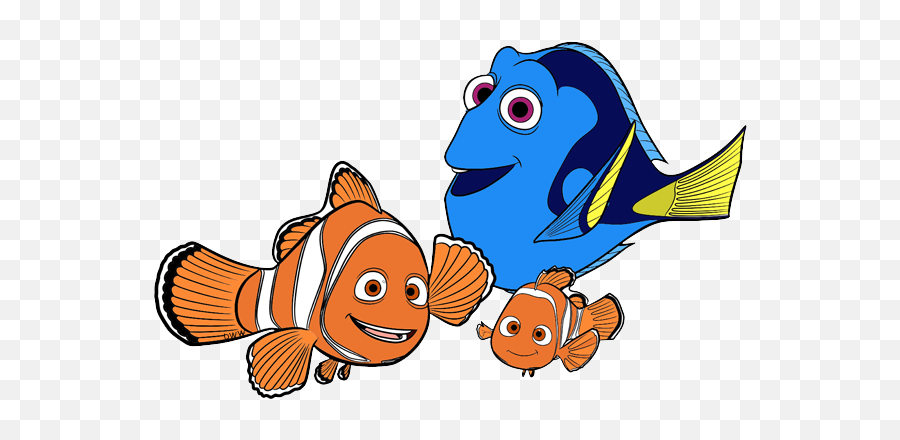 Marlin Dory Nemo - Dory Nemo And Marlin Drawing Emoji,Dory Clipart
