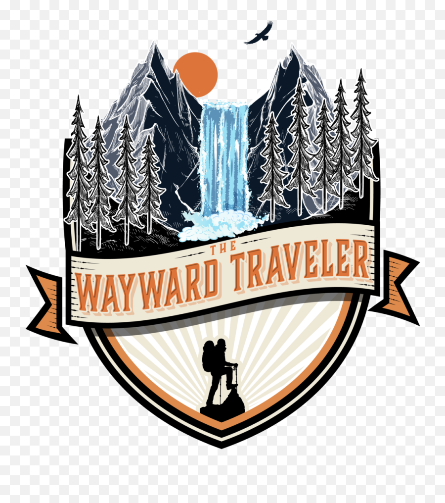 The Wayward Traveler Die Cut Sticker Emoji,Traveler Logo