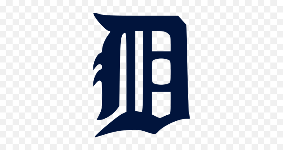Detroit Tigers D Logo Transparent Png - Detroit Tigers Logo Png Emoji,D Logo