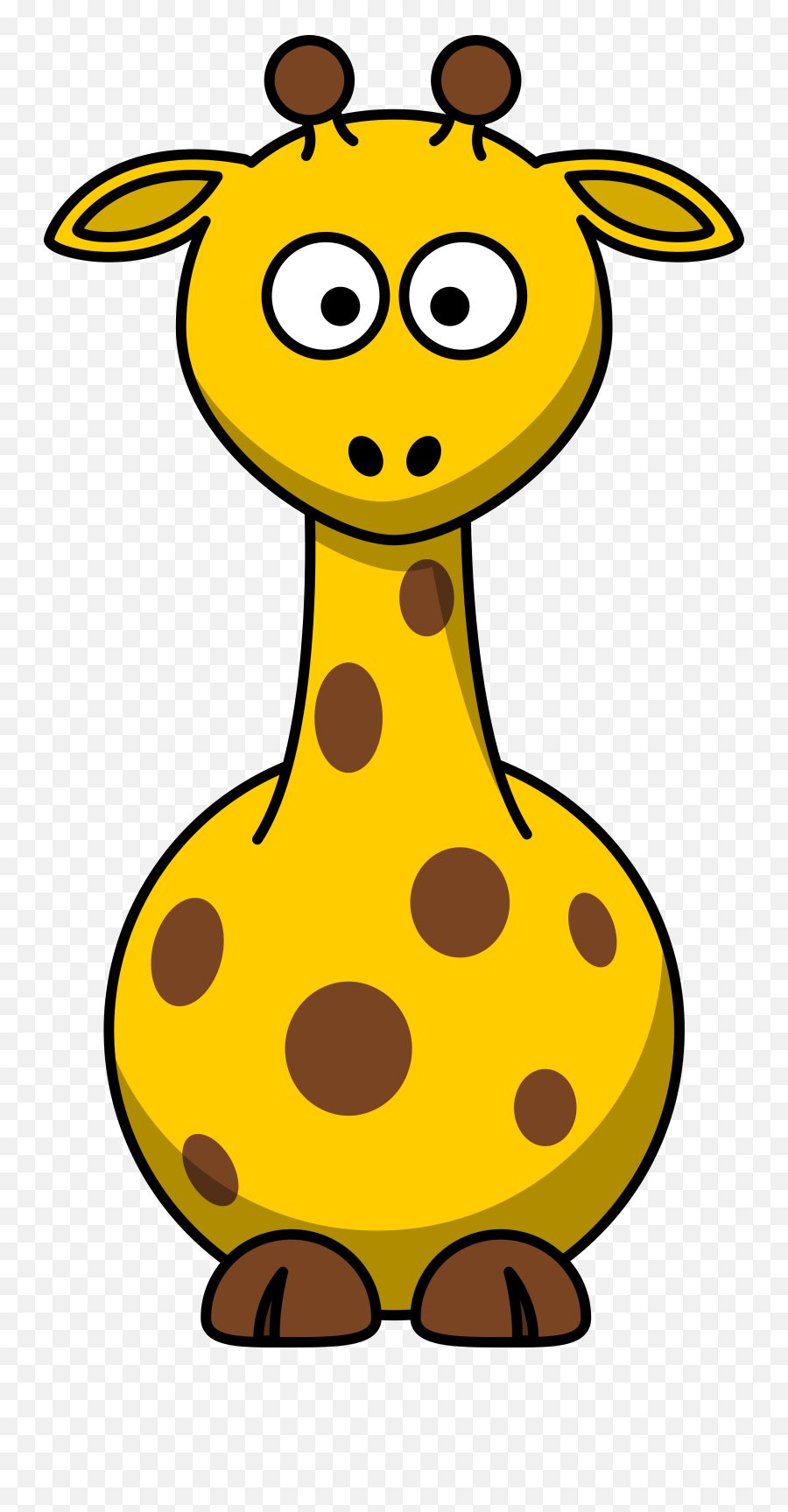 Best Giraffe Clipart - Clipart Animals Cartoon Emoji,Clipart