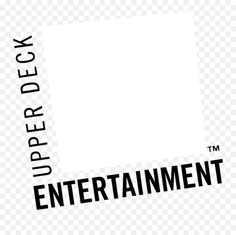 Upper Deck Entertainment Logo Png - Language Emoji,Upper Deck Logo