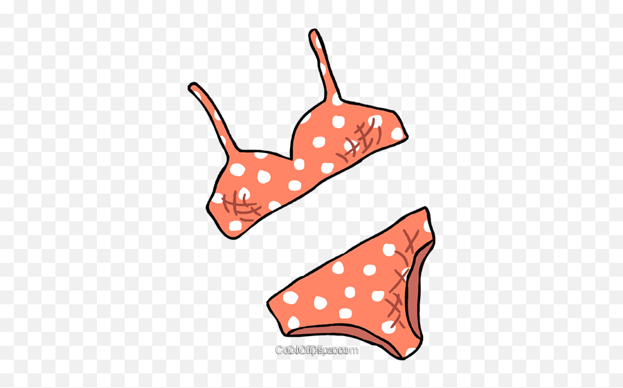 Bikini Royalty Free Vector Clip Art Illustration - Hous1441 Emoji,Bikini Clipart