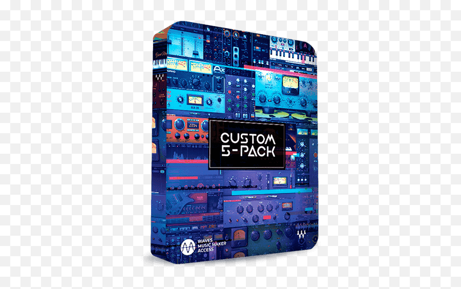 Custom 5 - Pack Plugin Subscription Waves Emoji,Music Waves Png
