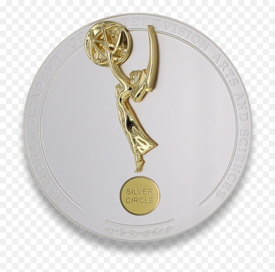 Natas Mid - America Emmys Emoji,Gold Circle Transparent